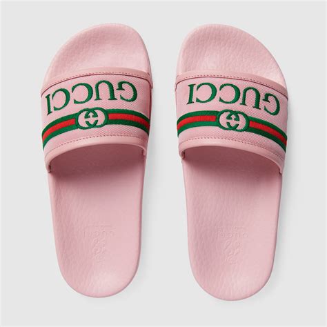 gucci apple slides|Gucci slides girl.